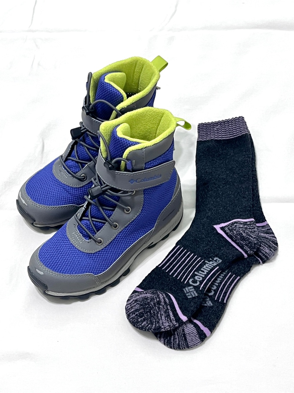Columbia Kids Hyper-Boreal Omni-Heat Waterproof Winter Boots Sz 2 - Picture 3 of 7